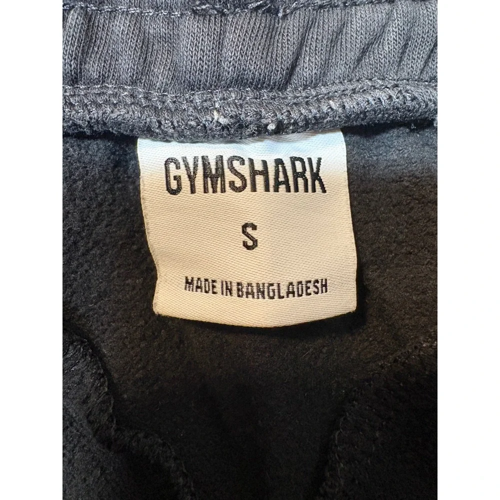 Gymshark Womens Black Fleece Lined Training Shorts Size Small Pockets Athletic